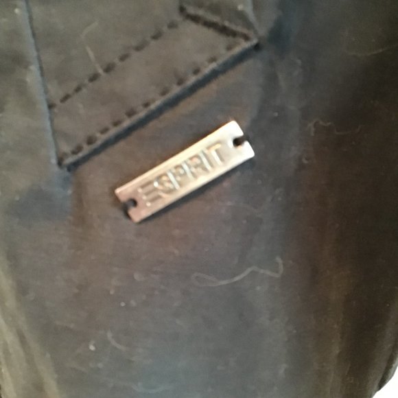 Esprit Mid Length Single Breasted Belted Trench Coat Size S - Picture 14 of 14